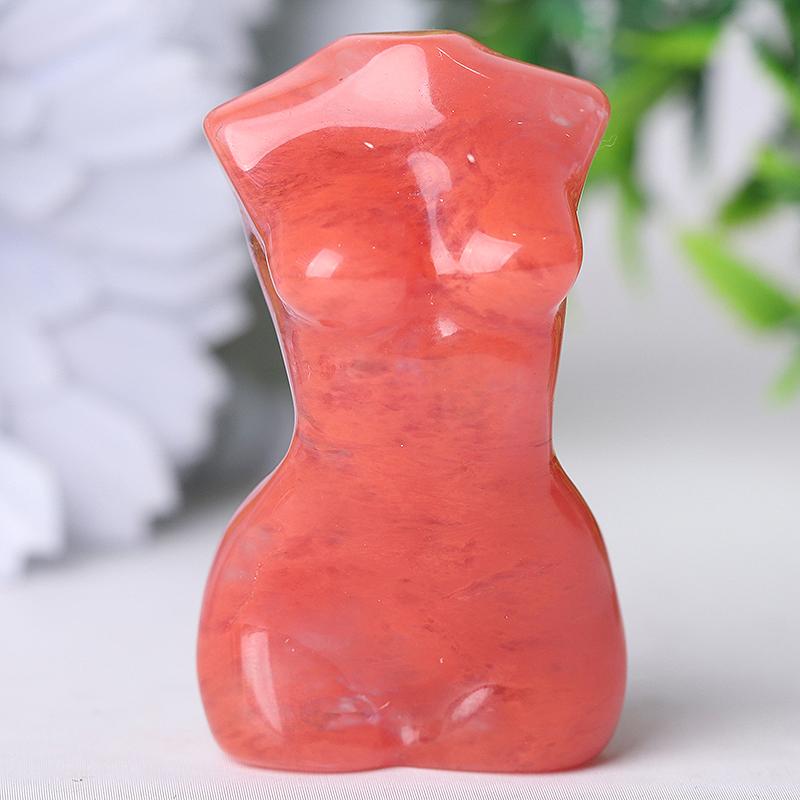 2" Woman Model Body Crystal Carvings Wholesale Crystals