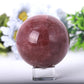 2.0"-4.5" Strawberry Quartz Sphere Wholesale Crystals