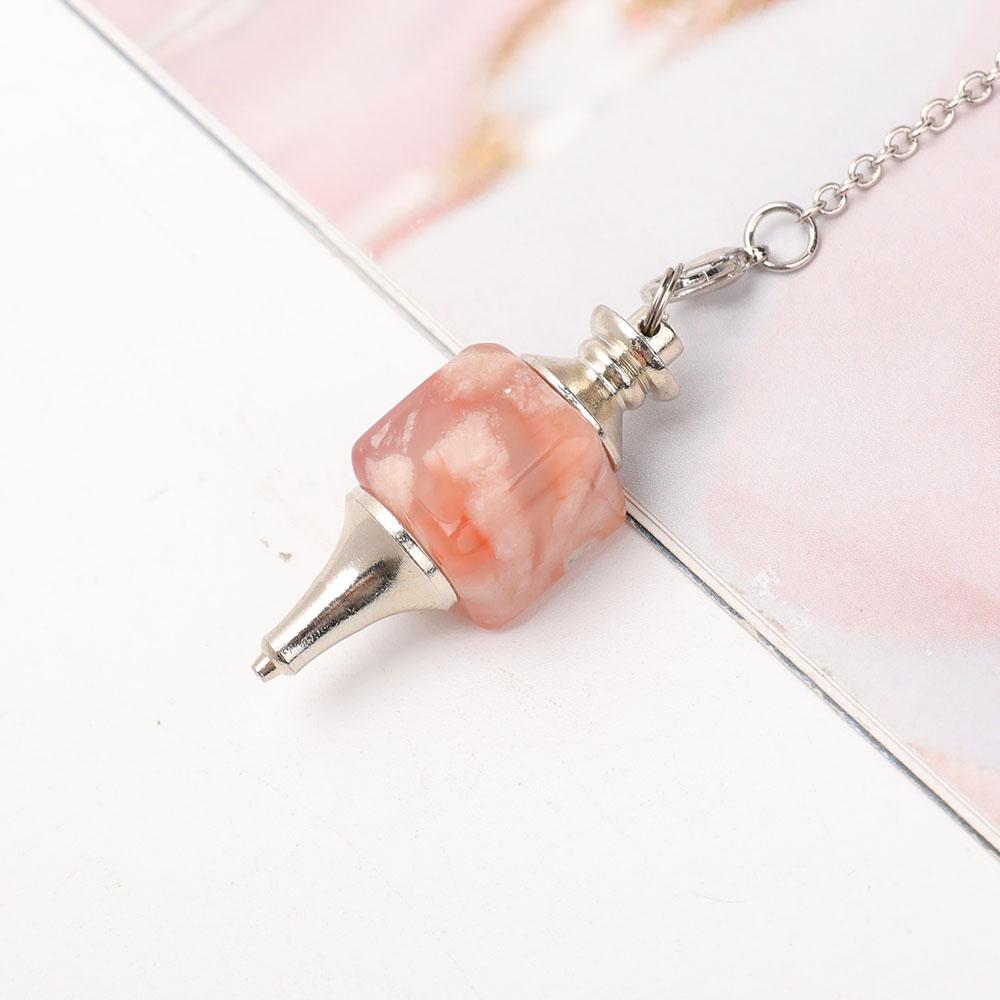 Flower Agate Pendulum Wholesale Crystals