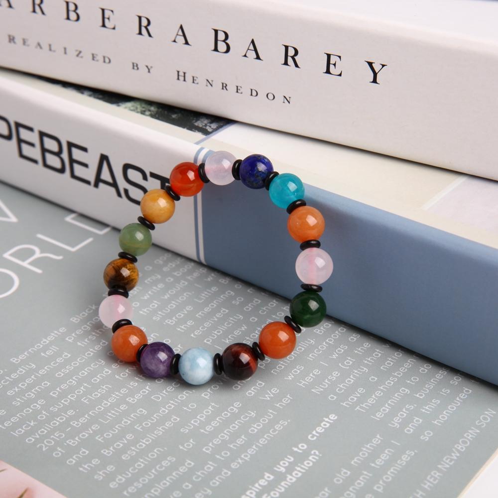 10mm Chakra Crystal Bracelet Wholesale Crystals