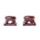 Set of 2 Branch Wood Display Stand Base Wholesale Crystals