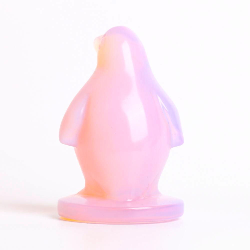 Opalite Penguin Crystal Carvings Wholesale Crystals