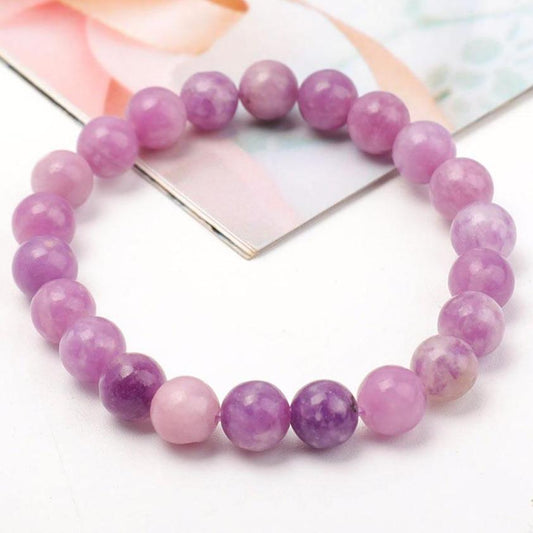 8mm Purple Mica Bracelet Wholesale Crystals