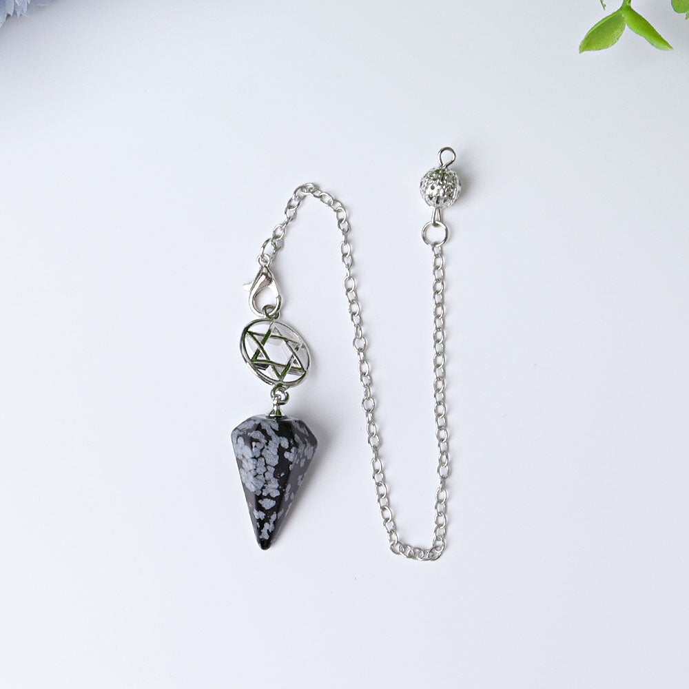 9" Arrow Head Crystal Pendulum Wholesale Crystals