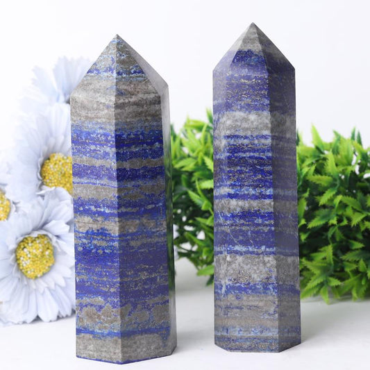 5"-9" Lapis Tower Wholesale Crystals