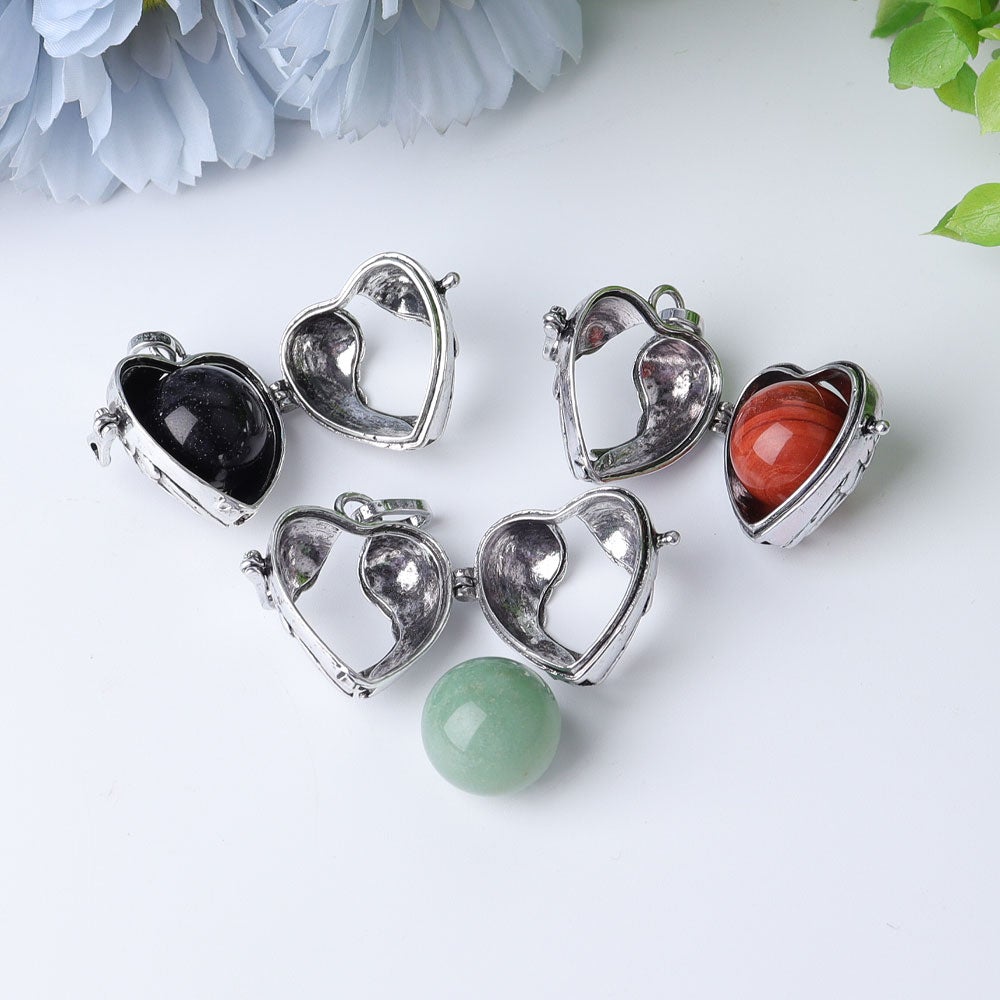 1.16" Heart Shape Crystal Pendant Wholesale Crystals