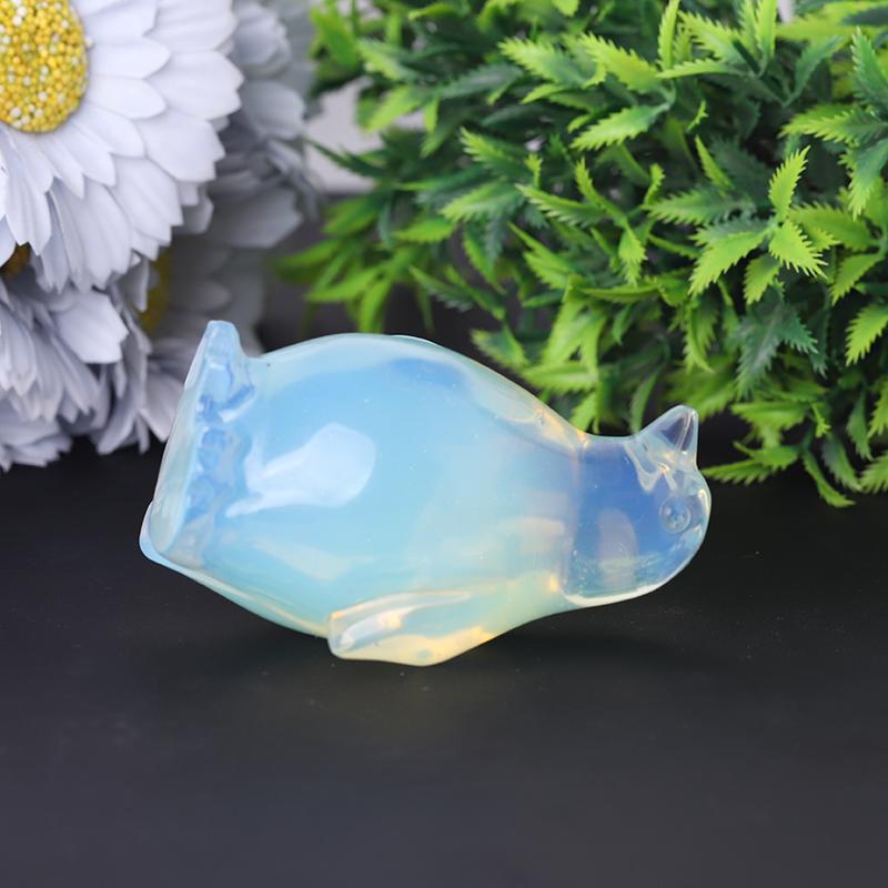 3" Opalite Penguin Crystal Carving Wholesale Crystals