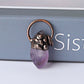 1.5" Amethyst Pendant for DIY Wholesale Crystals