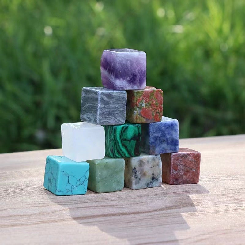 Mixed Crystal Cubes Box Wholesale Crystals