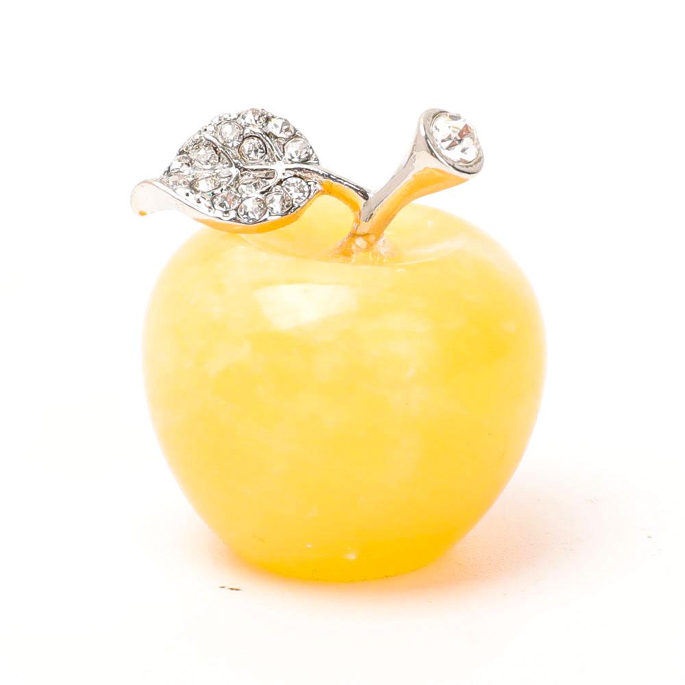 Crystal Apples for Christmas Decoration Wholesale Crystals