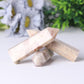 Wholesale Natural Flasing Peach Moonstone Points Wholesale Crystals