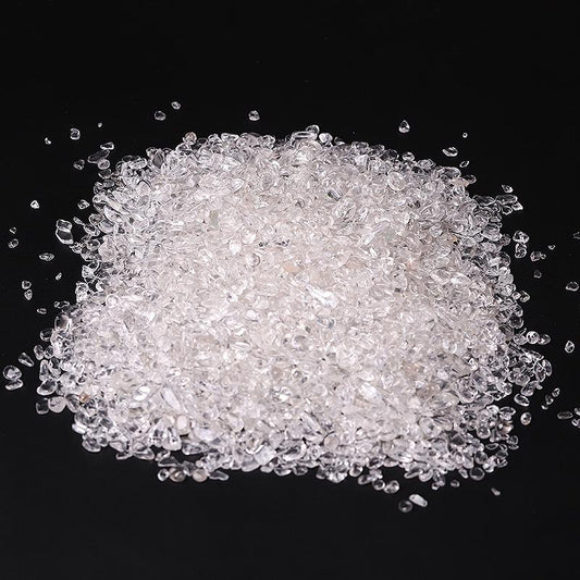 0.1kg High Quality Natural Clear Quartz Chips Crystal Chips for Decoration Wholesale Crystals