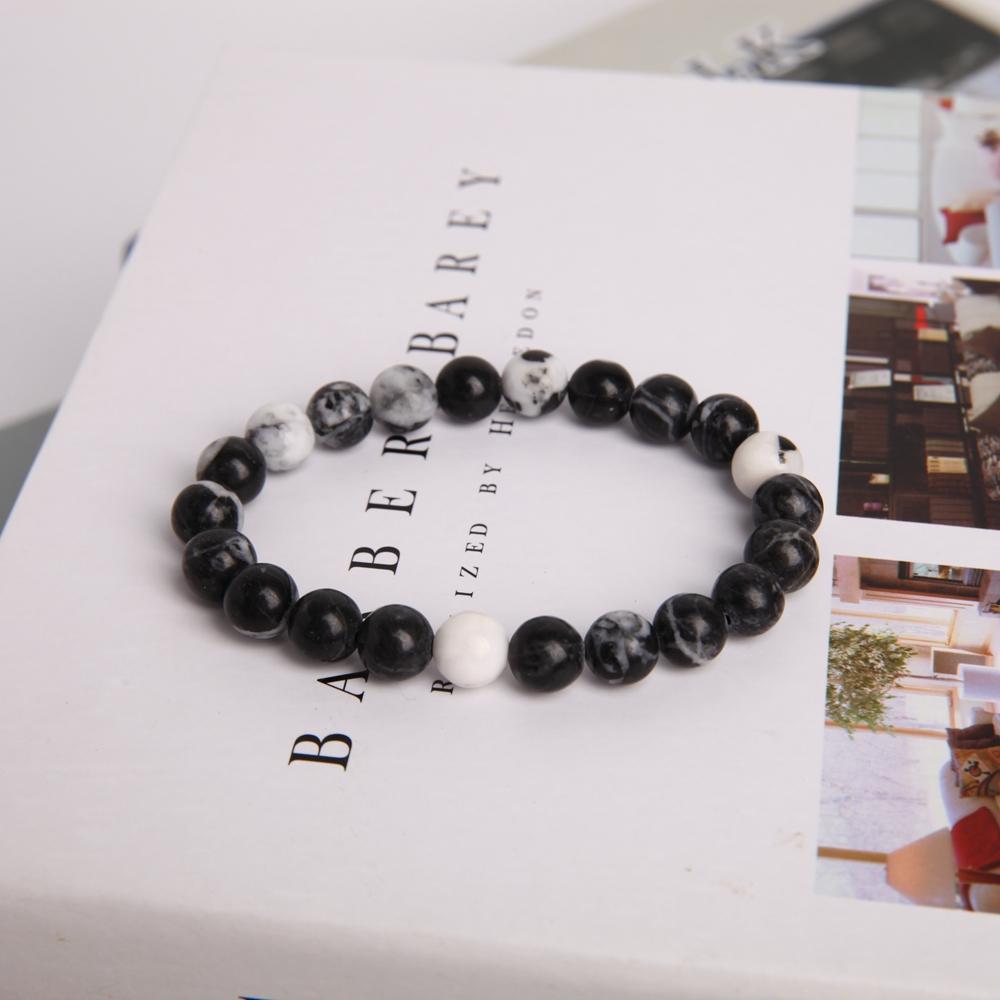 8mm Zebra Jasper Crystal Bracelet Wholesale Crystals