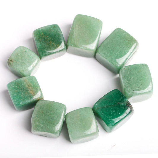 0.1kg Green Aventurine Crystal Cubes Wholesale Crystals