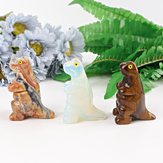 2.5" Dinosaur Crystal Carving Wholesale Crystals