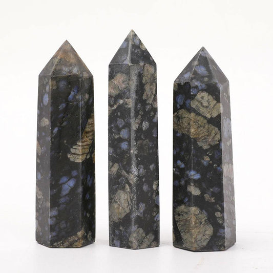 Set of 3 Blue Que Sera Points Wholesale Crystals