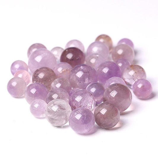 0.25kg 12mm Amethyst Sphere Wholesale Crystals