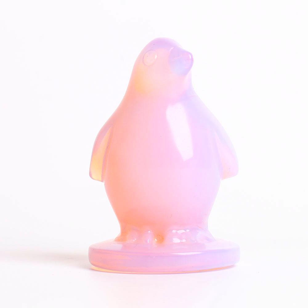 Opalite Penguin Crystal Carvings Wholesale Crystals