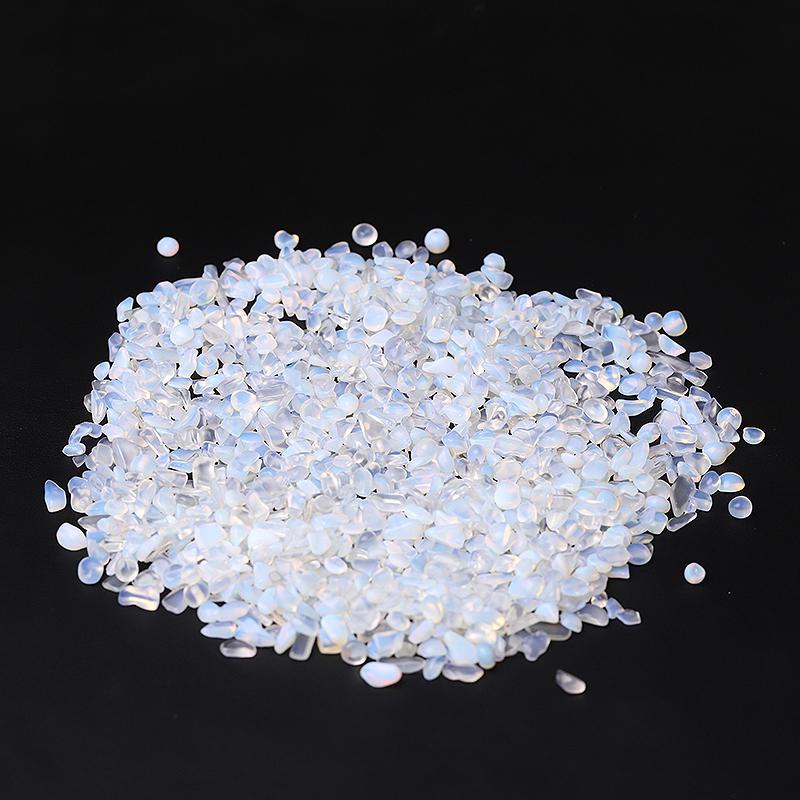 0.1kg Different Size Opalite Chips Crystal Chips for Decoration Wholesale Crystals