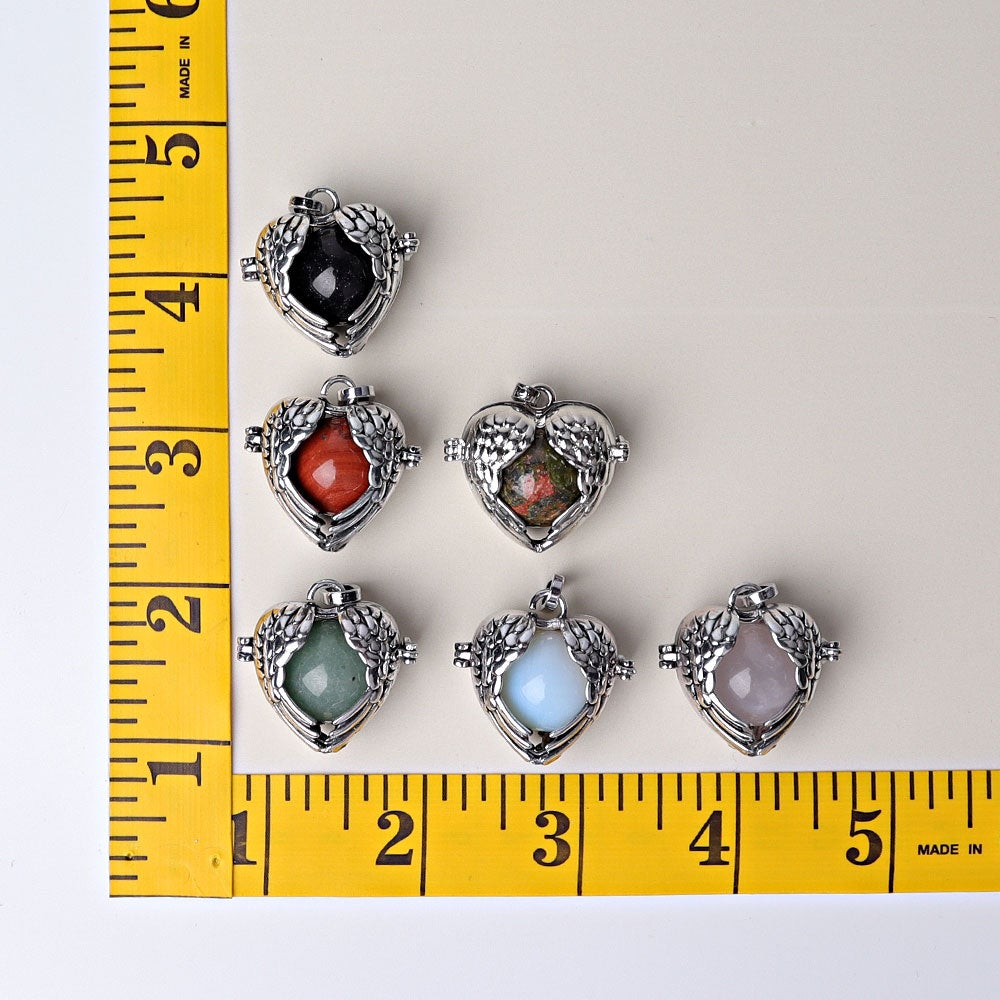 1.16" Heart Shape Crystal Pendant Wholesale Crystals