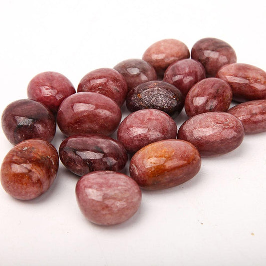 0.1kg Rhodonite Tumbles Wholesale Crystals