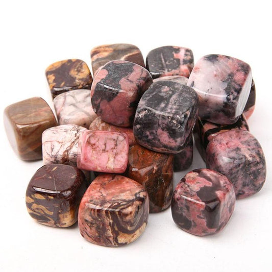 0.1kg Rhodonite Cubes Bag Wholesale Crystals