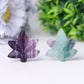 Fluorite Leaf Crystal Carvings Wholesale Crystals