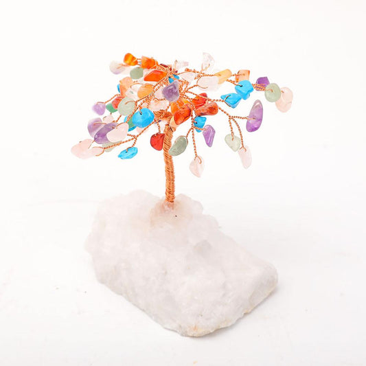 Crystal Mixed Chips Colorful Lucky Tree Wholesale Crystals