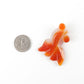 Carnelian Goldfish Pendant Wholesale Crystals