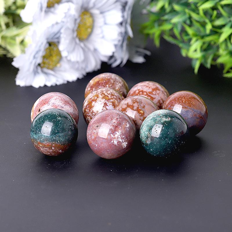 2.0"-4.0" Ocean Jasper Sphere Wholesale Crystals