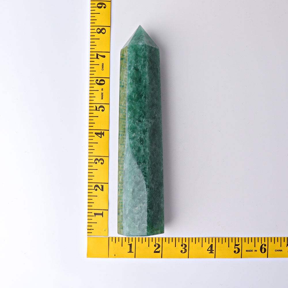 8" Green Strawberry Quartz Crystal Tower Wholesale Crystals