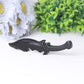 6" Hot Sale Black Obsidian Knife Carving Wholesale Crystals