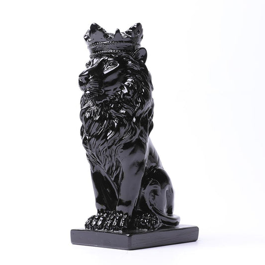 Resin Lion Statue Stand S Wholesale Crystals