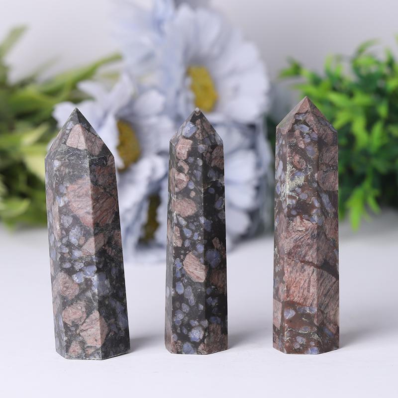 Natural Que Sera Point Llanite Healing Crystal Tower Wholesale Crystals