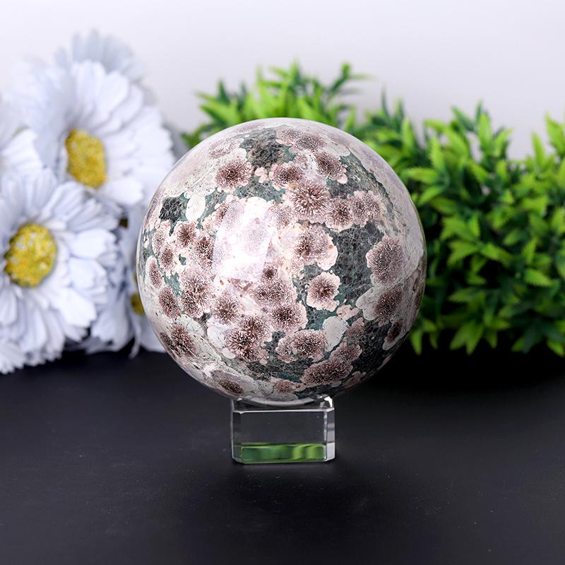 2.5"- 4.0" Firework Agate Sphere Wholesale Crystals