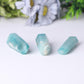 Natural High Quality Sky Blue Point Caribbean Calcite Tower for Healing Wholesale Crystals