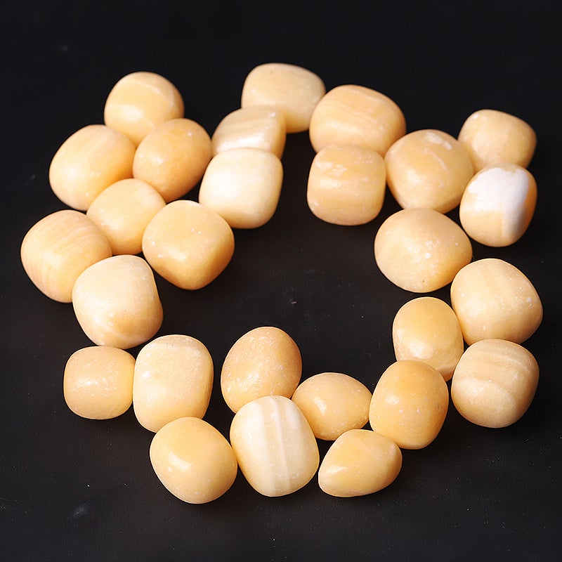 0.1kg Yellow Jade Cubes Wholesale Crystals