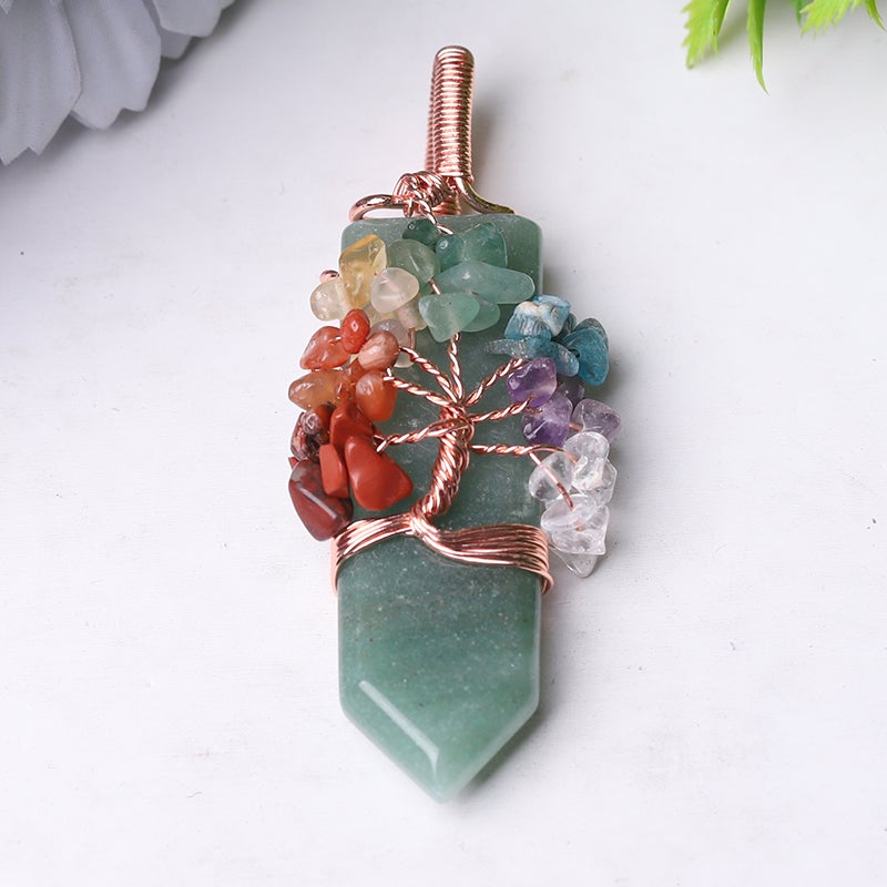 2.5" Tree of Life Crystal Pendant Wholesale Crystals