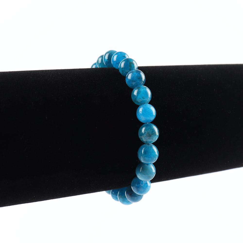 8mm Blue Apatite Bracelet Wholesale Crystals