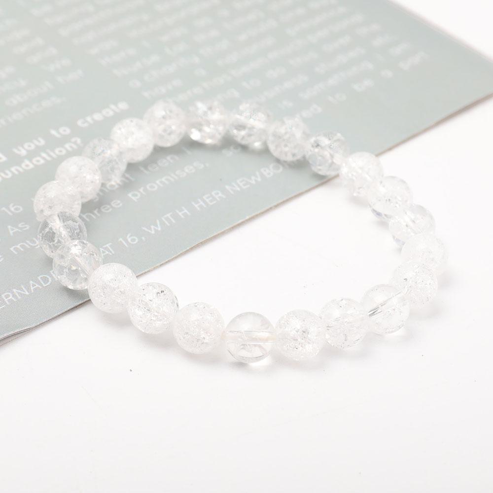 Crack Clear Quartz Bracelet Wholesale Crystals