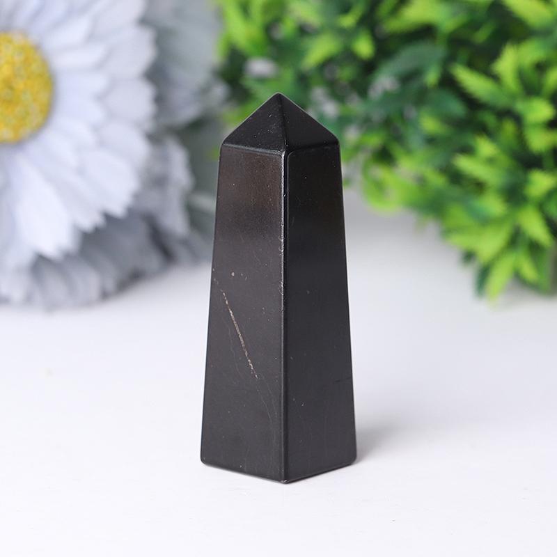 70mm Shungite Tower Wholesale Crystals