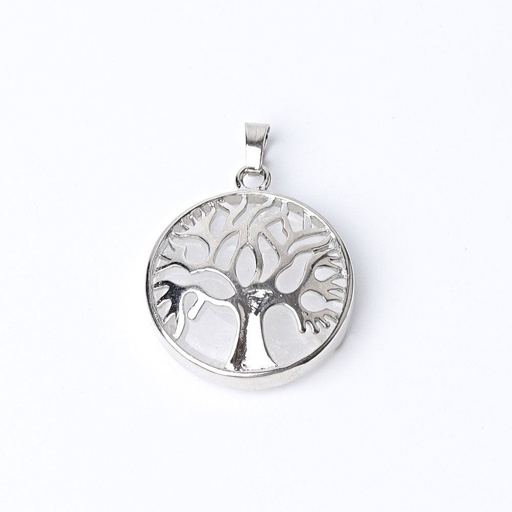 1.2" Tree of life Wrapped Crystal Pendant Wholesale Crystals