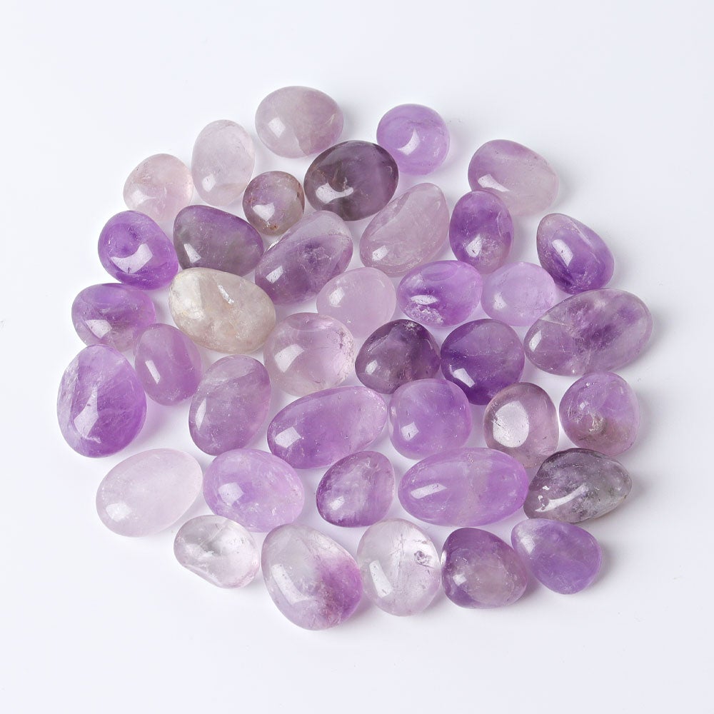 0.1kg Amethyst Crystal Tumbles Wholesale Crystals