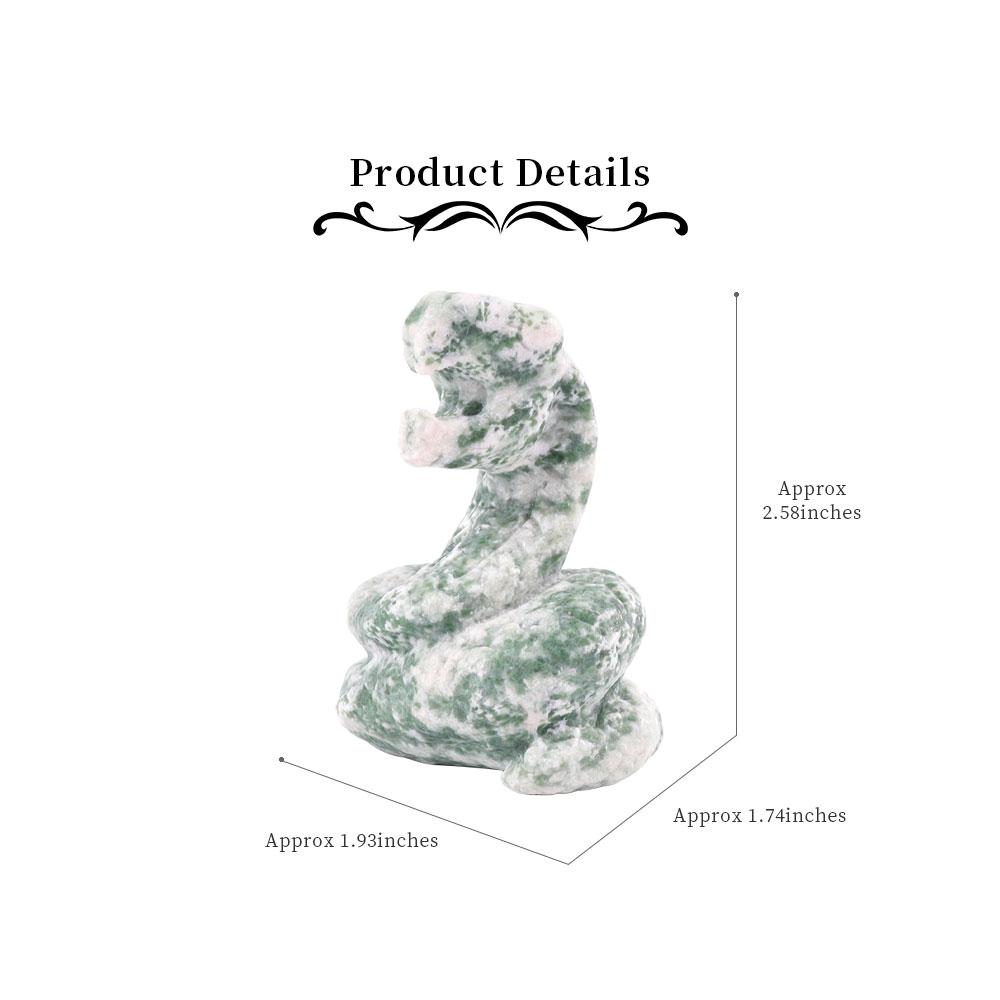 Jade Cobra Snake Carvings Wholesale Crystals