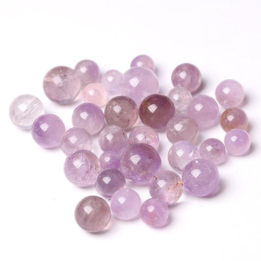 0.25kg 12mm Amethyst Sphere Wholesale Crystals