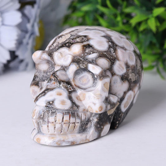 Ocean Jasper Crystal Skull Carvings Wholesale Crystals