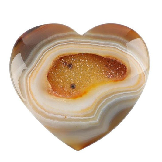 Druzy Agate Heart Carvings Wholesale Crystals