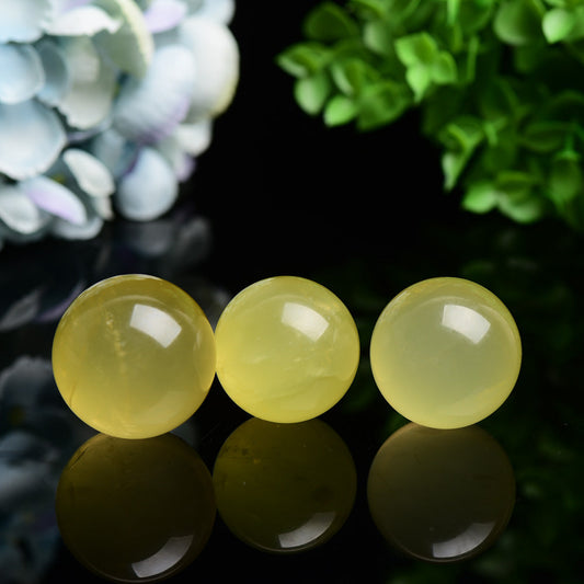 1.2"-1.5" Citrine Sphere Bulk Wholesale  Wholesale Crystals