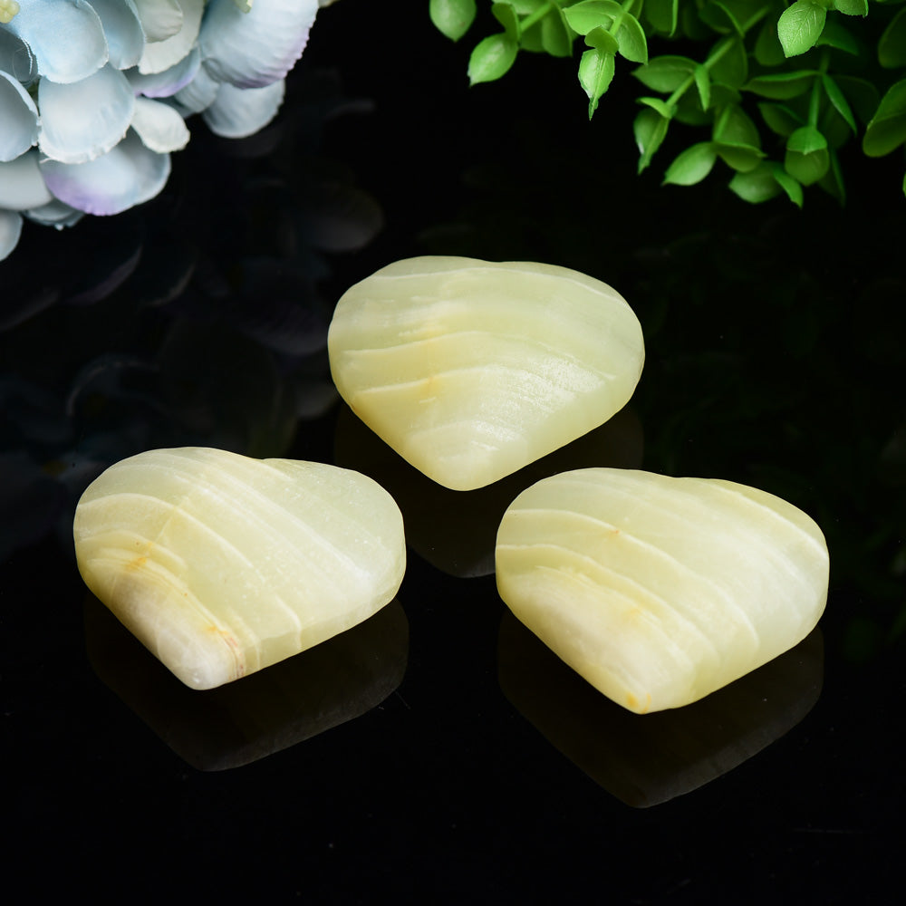 2.2" Afghan Jade Heart Crystal Carving Bulk Wholesale  Wholesale Crystals