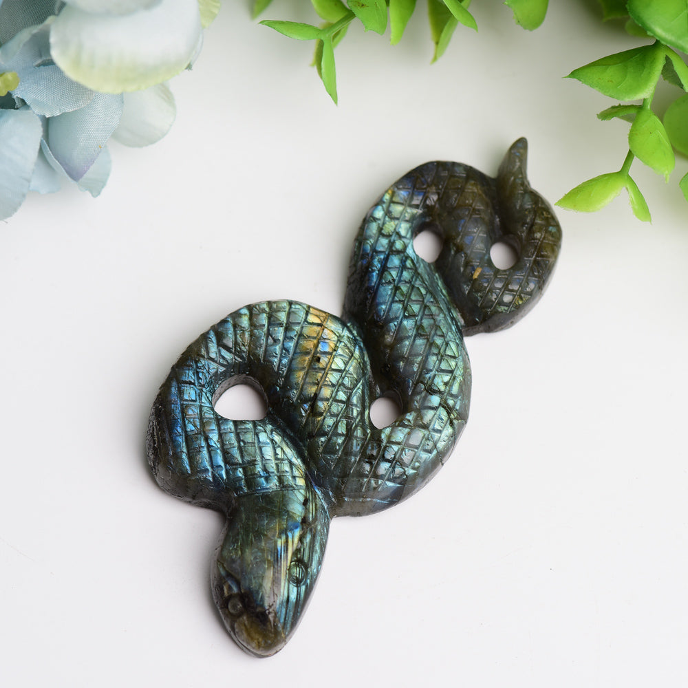 4.0" Snake Crystal Carving  Wholesale Crystals